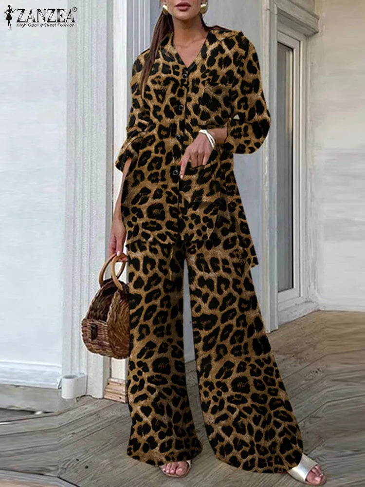 ZANZEA Pant Set