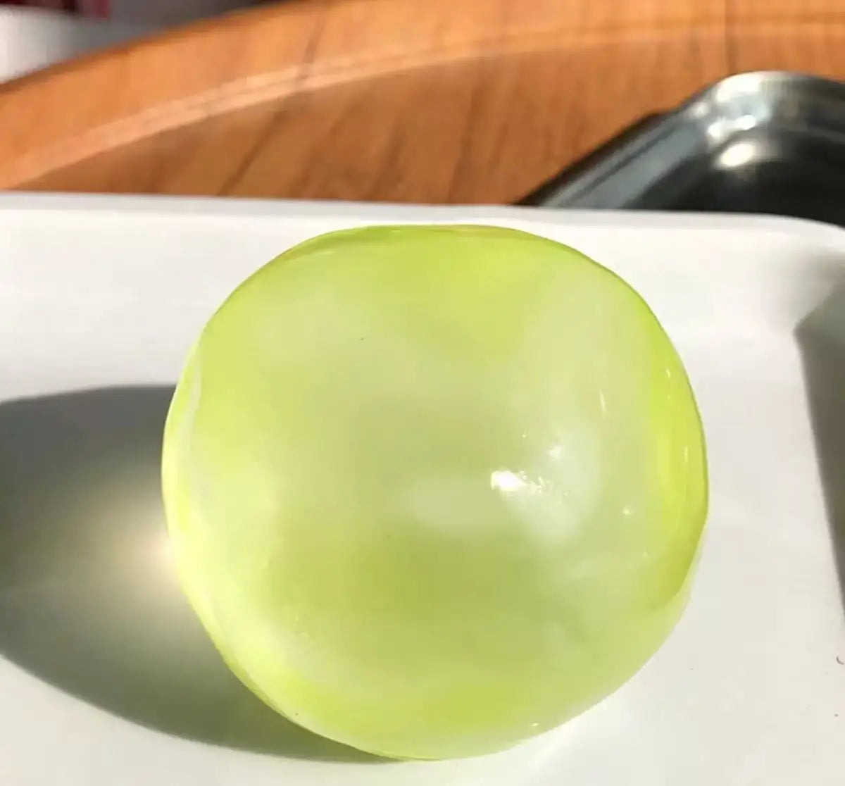 Moldable Squishy Pearl Coconut Oil Squeeze Toy Moldable Stress Ball Squishy Toy Slow Rising Decompression Sensory Toy for Adult