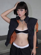 Black Crop Top