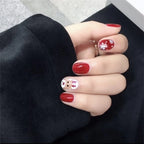 24pcs Professional Ultra-thin Finished Fake Nails