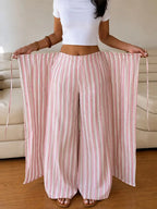 Loose Summer Floor Length Boho Palazzo Trousers