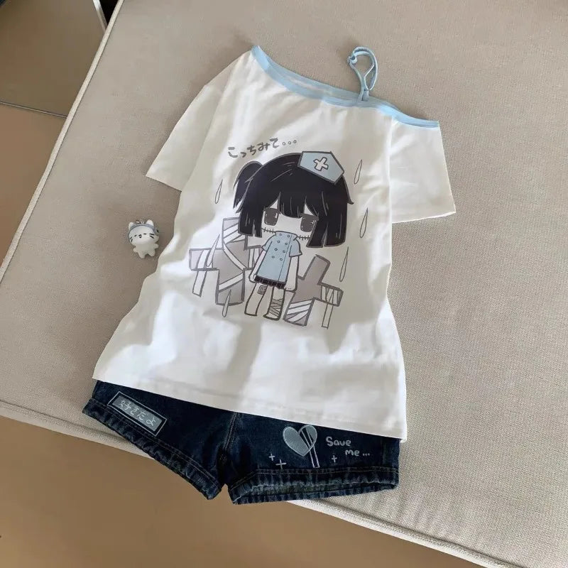 Off Shoulder T-Shirt