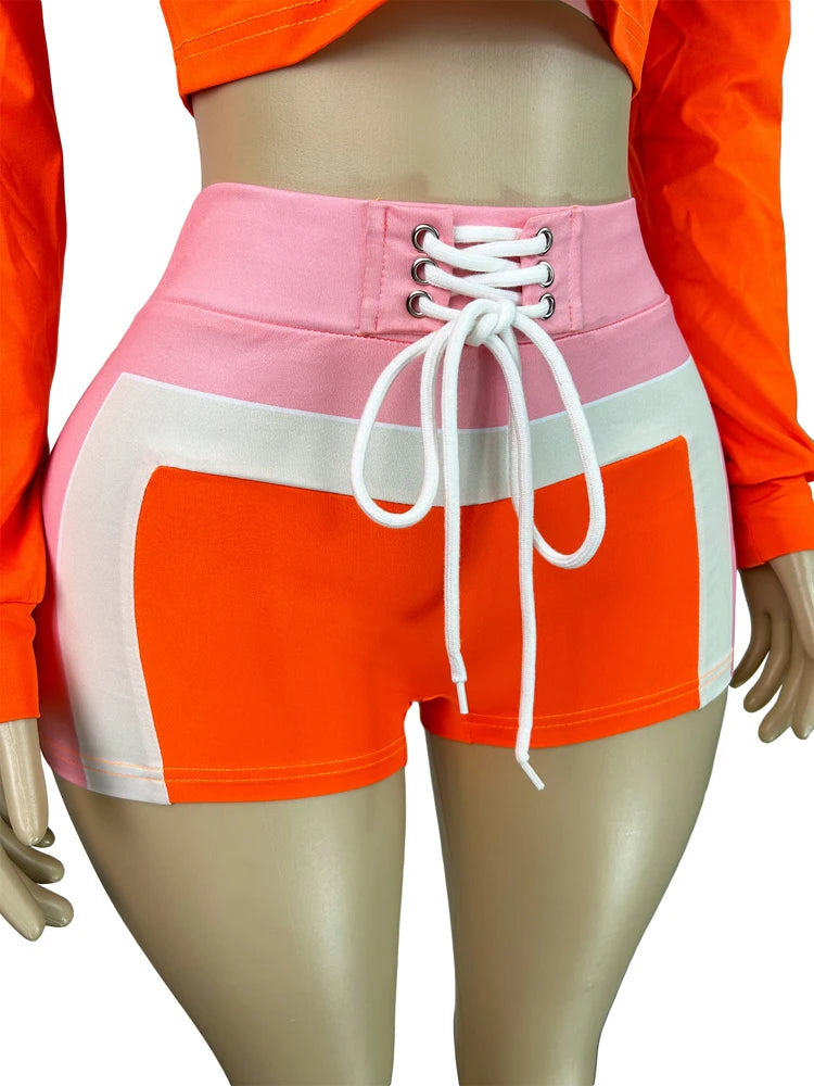 Striped Loungewear Tracksuit Set