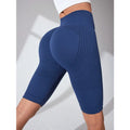 High Waisted Seamless Yoga Shorts