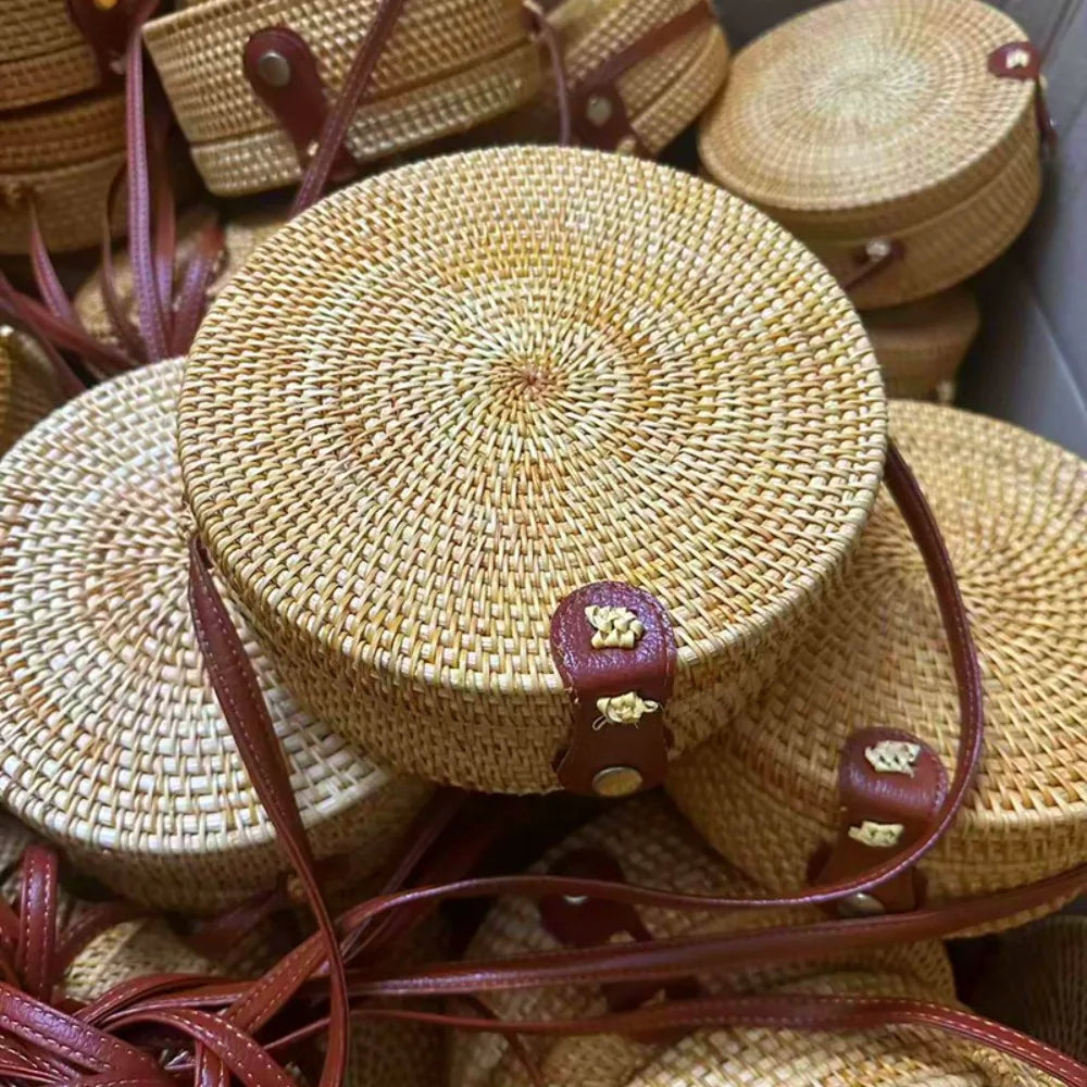 Rattan Weave Bag