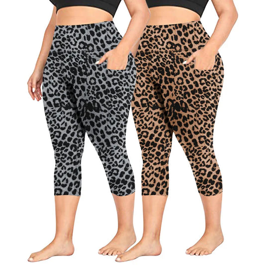 Leopard Print Yoga Pants