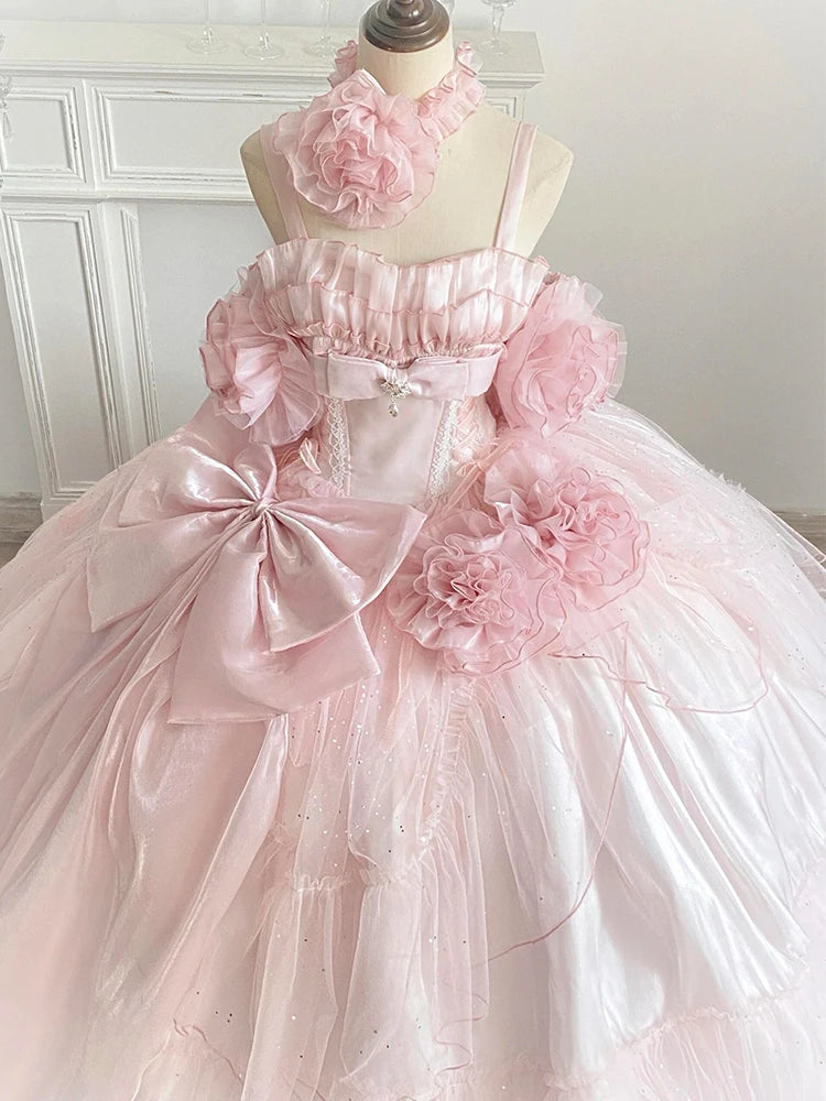 Dreamscape Ruffle Gown