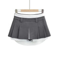 Low-Waist Mini Skirt