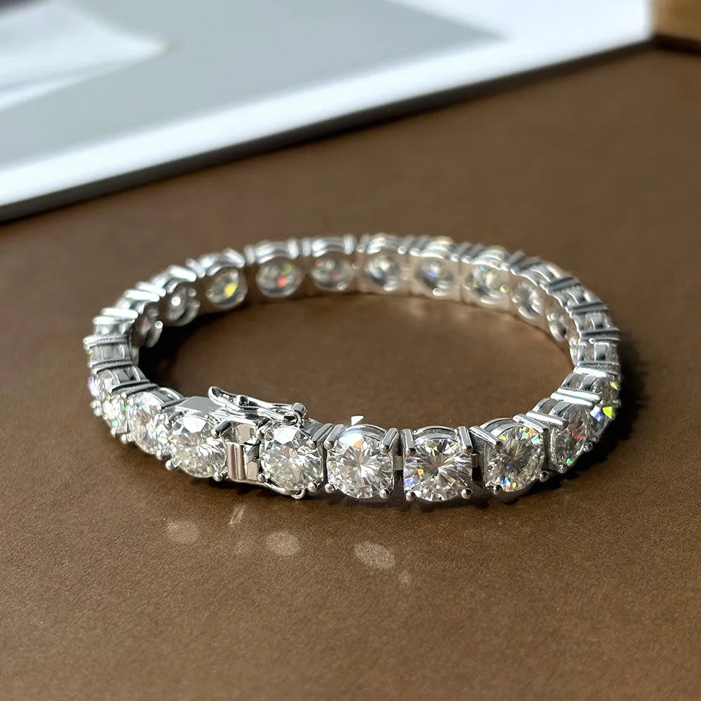 Moissanite Tennis Bracelet
