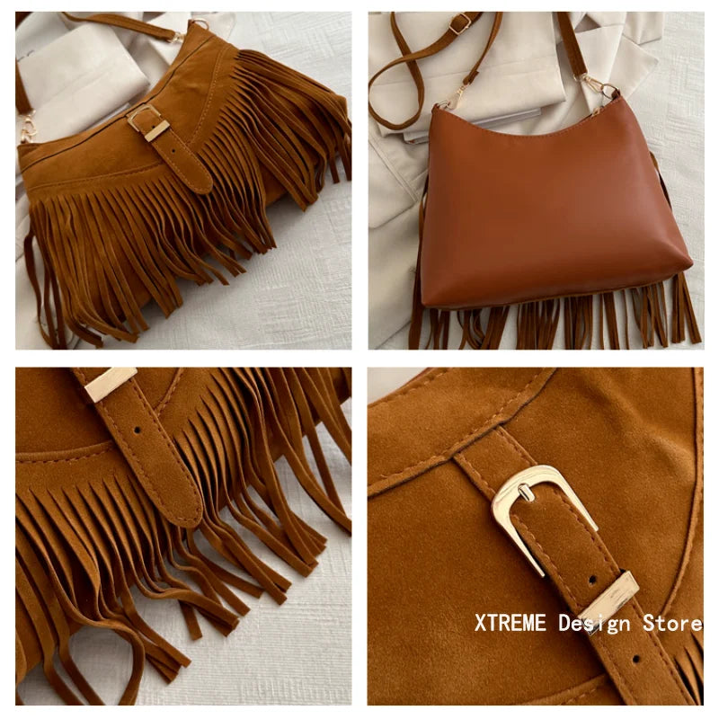 Fringe Shoulder Bag