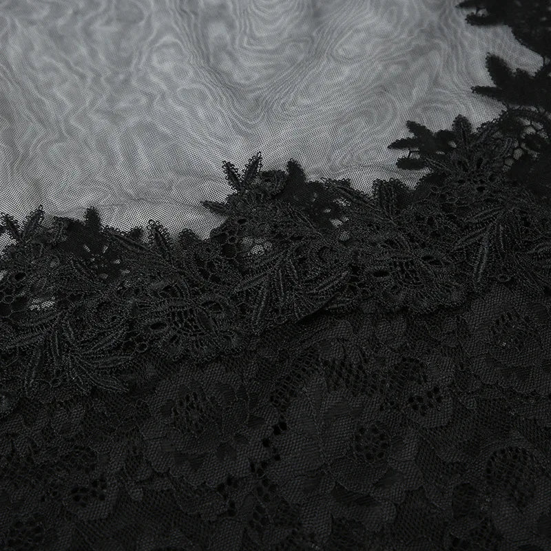 Lace Mesh Dress