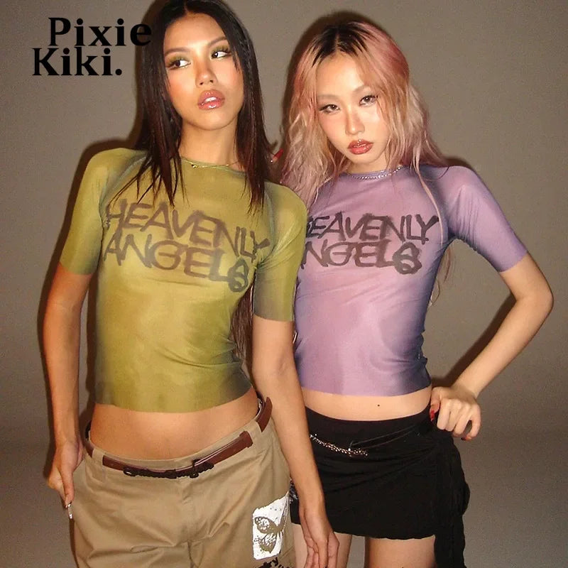 PixieKiki Y2k Fashion Tops
