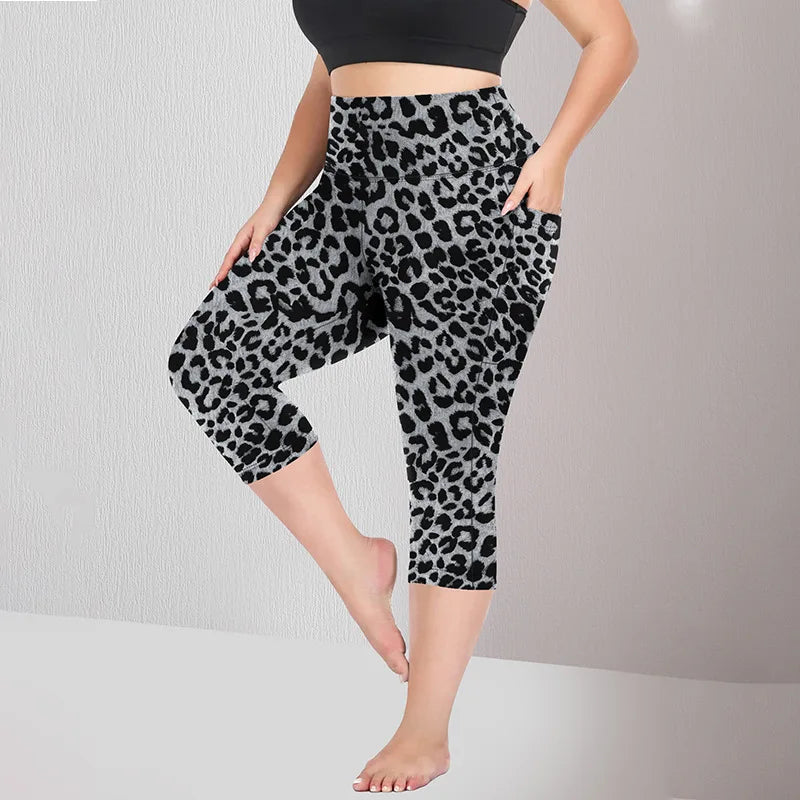 Leopard Print Yoga Pants