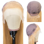 Honey Blonde HD Transparent Lace Front Wig