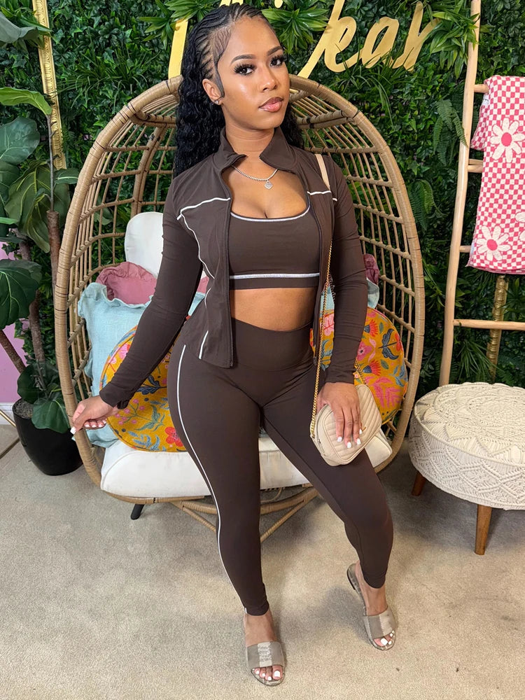 Tracksuit 3 Piece Set