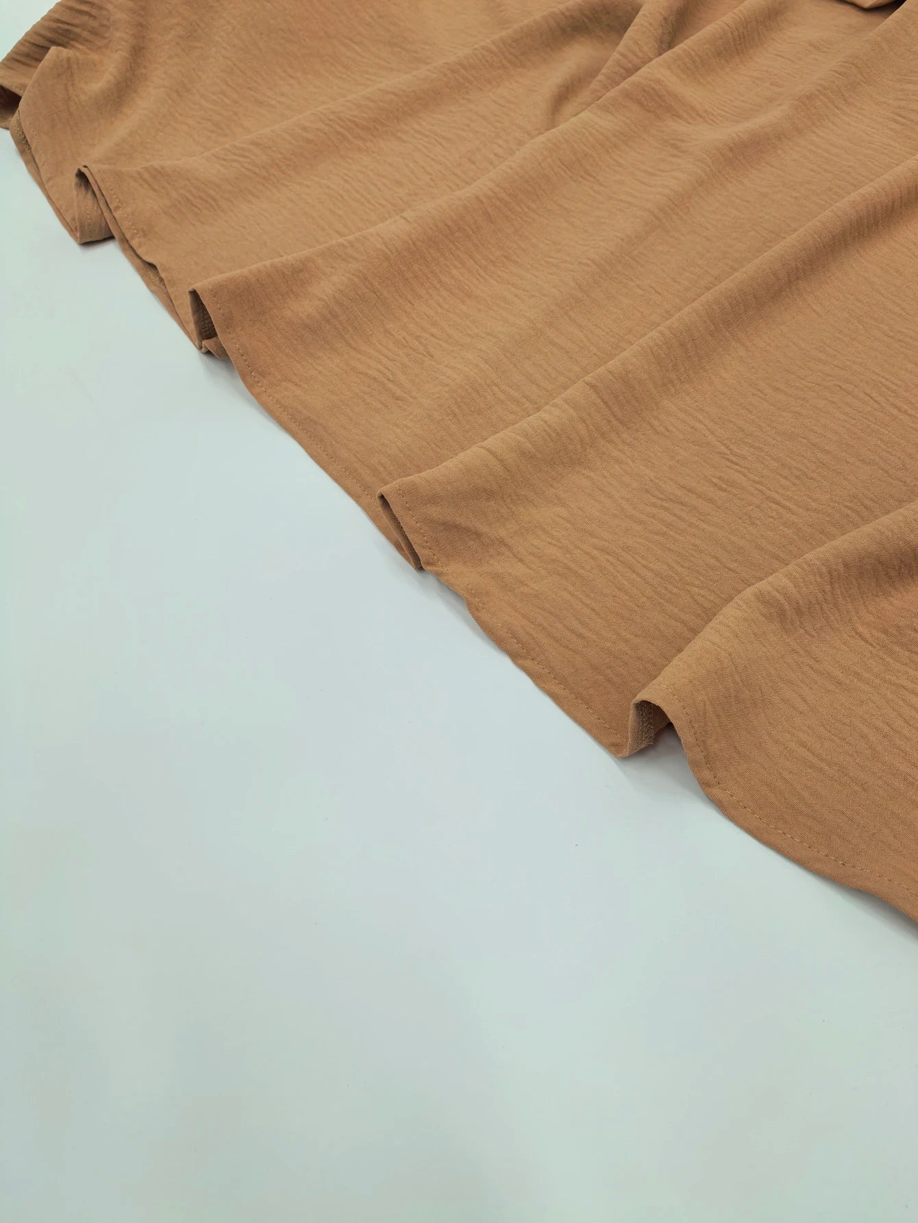 Solid Color Round Neck Bat Wing sleeves Loose Shirt