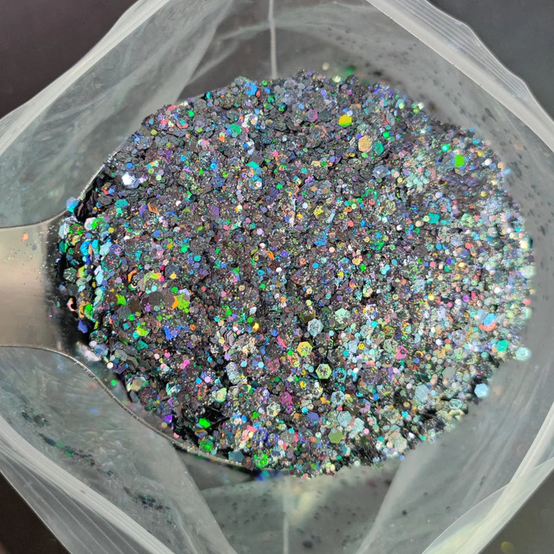 1KG Wholesale Mixed Size Holographic Nails Sequins Manicure Glitter Flakes Paillettes Nail Art Decorations Body/Face Glitter