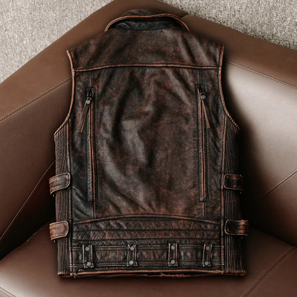 Cow Leather Vest