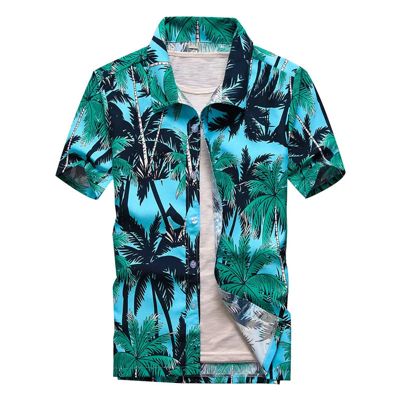Floral Beach Pattern Shirt