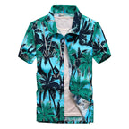 Floral Beach Pattern Shirt