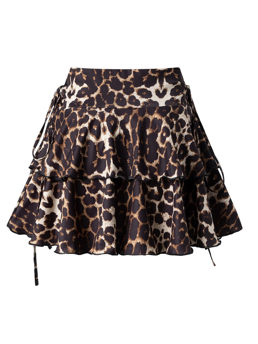 Leopard Print Skirt