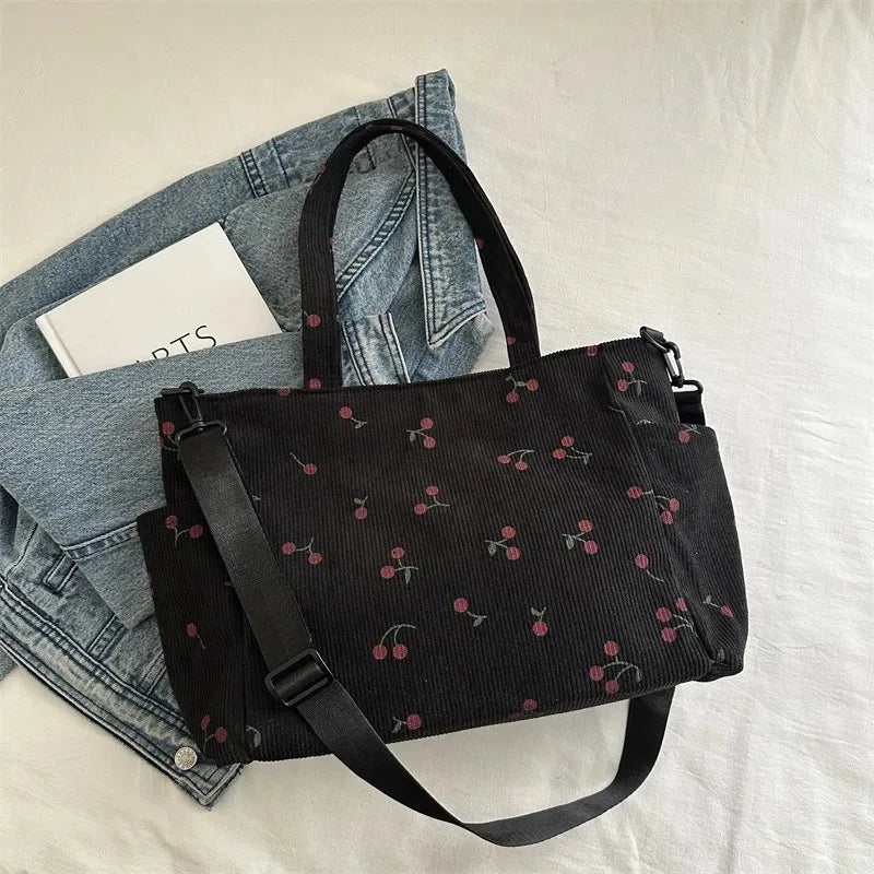 Cherry Print Tote