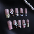 24pcs Sweet Stars Press On Nails
