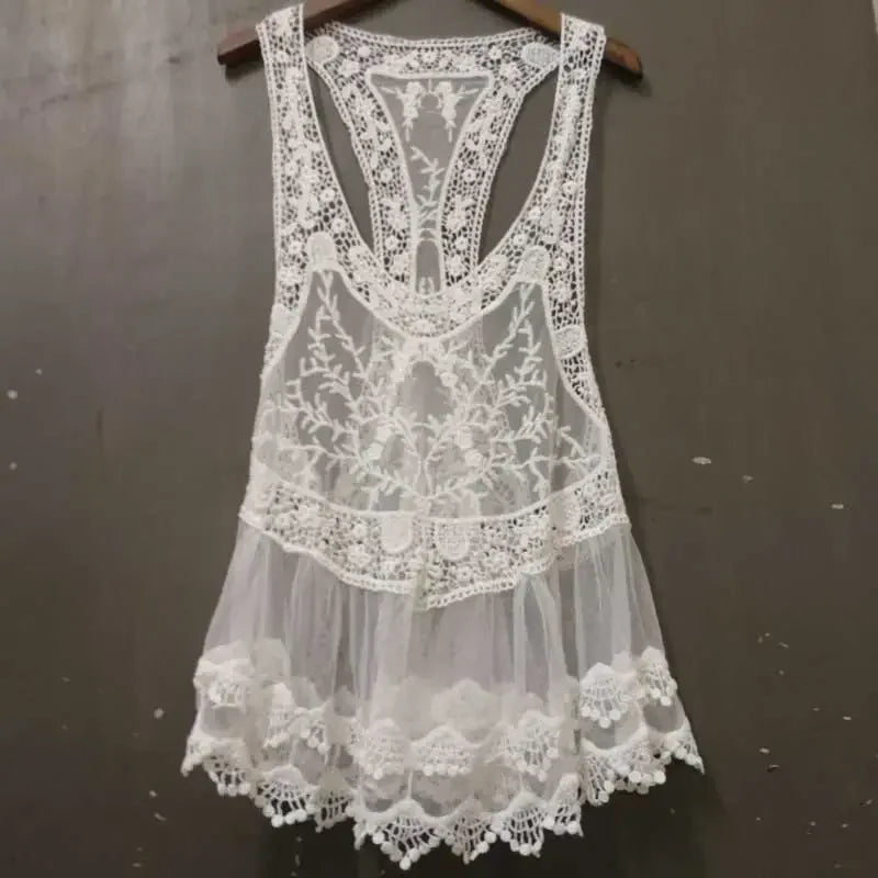 Crochet Lace Racerback