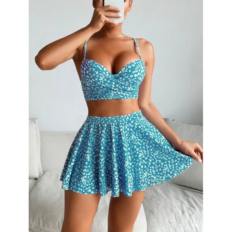 Floral Three-Piece Set