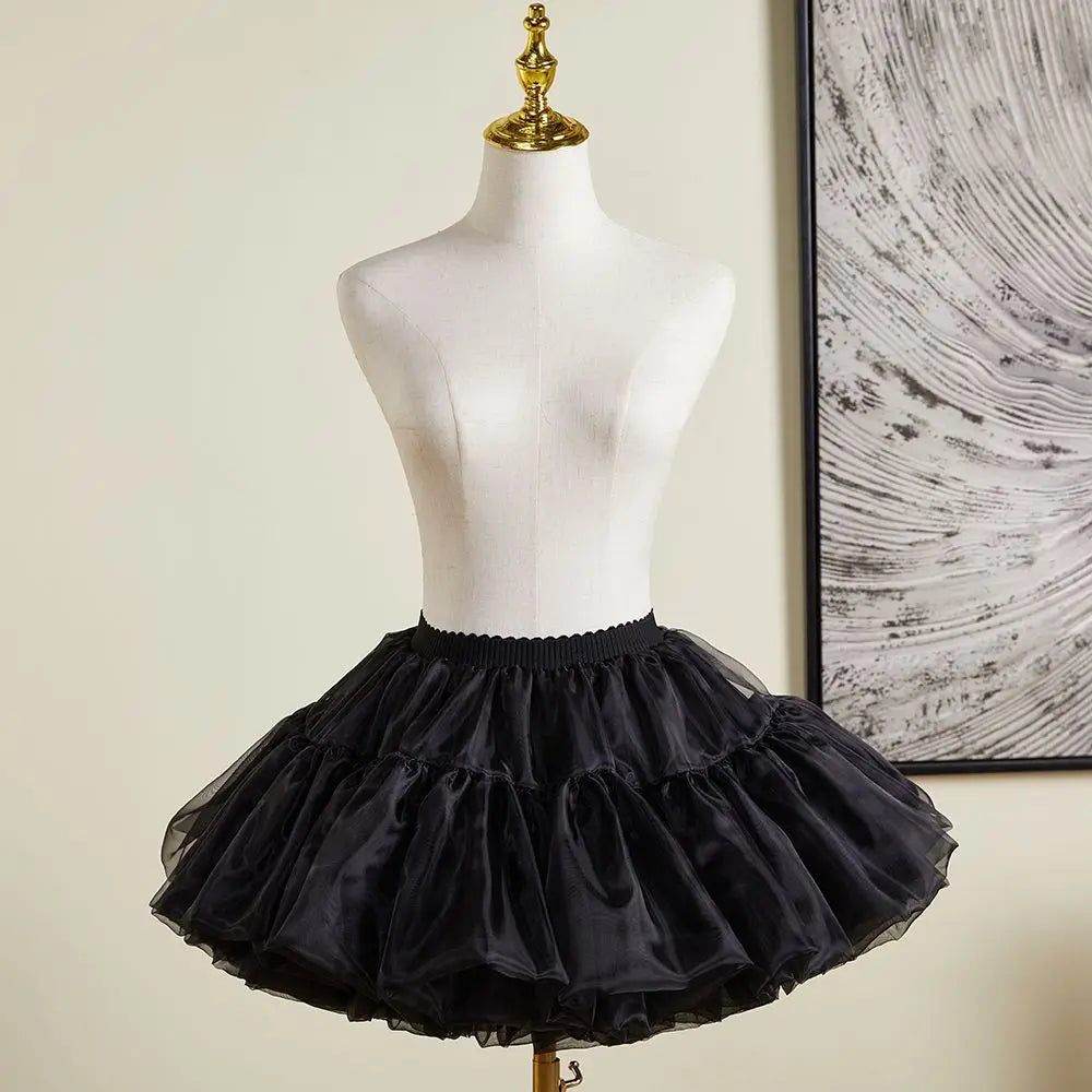 Puffy Short Tulle Skirt