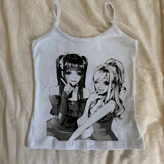 Cartoon Print Tank