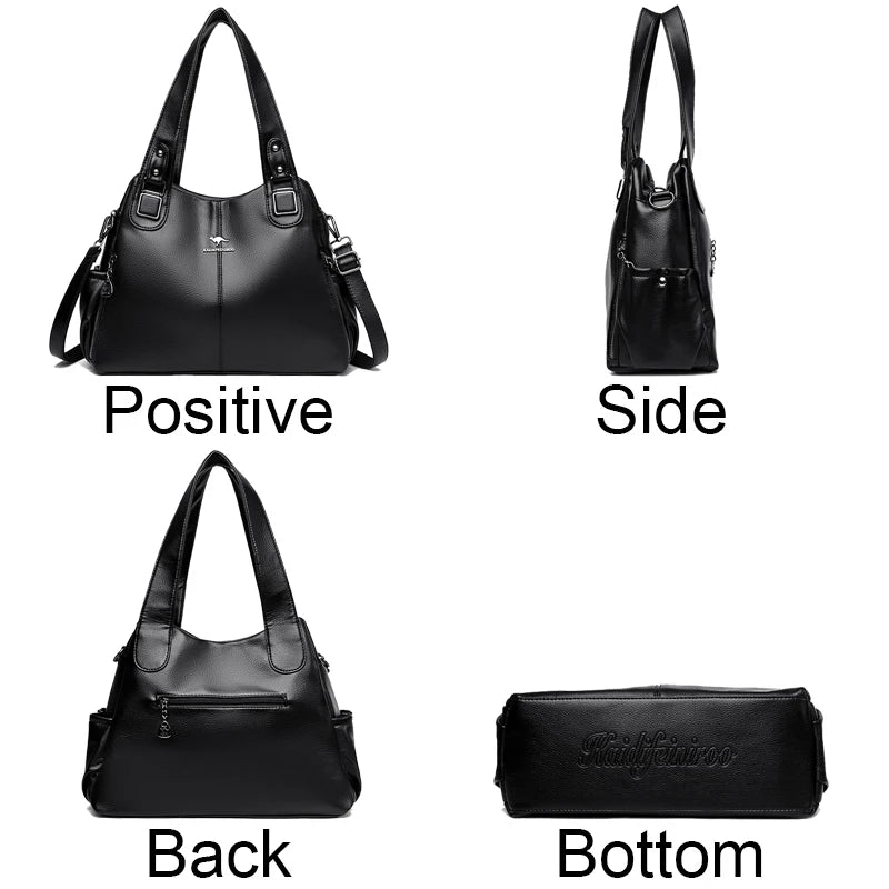 Genuine Soft Leather Handbag
