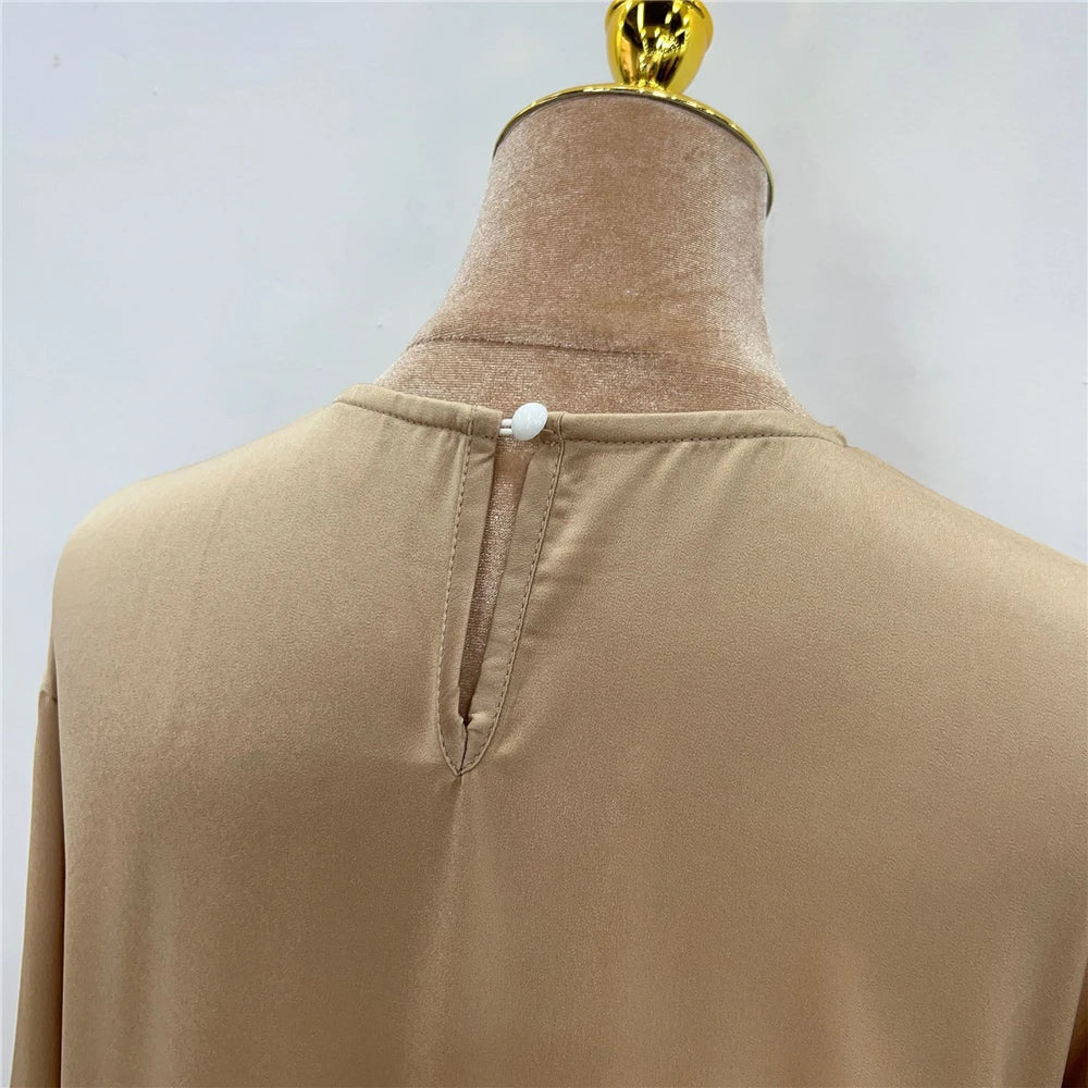 Kaftan Women Abayas Muslim Modest Prayer Loose Long Maxi Dress Turkey Khimar Eid Dubai Islamic Robe Arab Ramadan Jalabiya Caftan