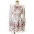 Hooded Short Coat + Lace Patchwork Mini Skirt Set