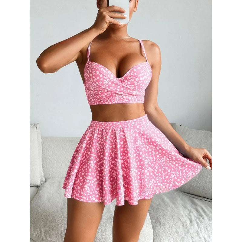 Floral Three-Piece Set
