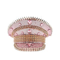 Steampunk Rhinestone Captain Hat