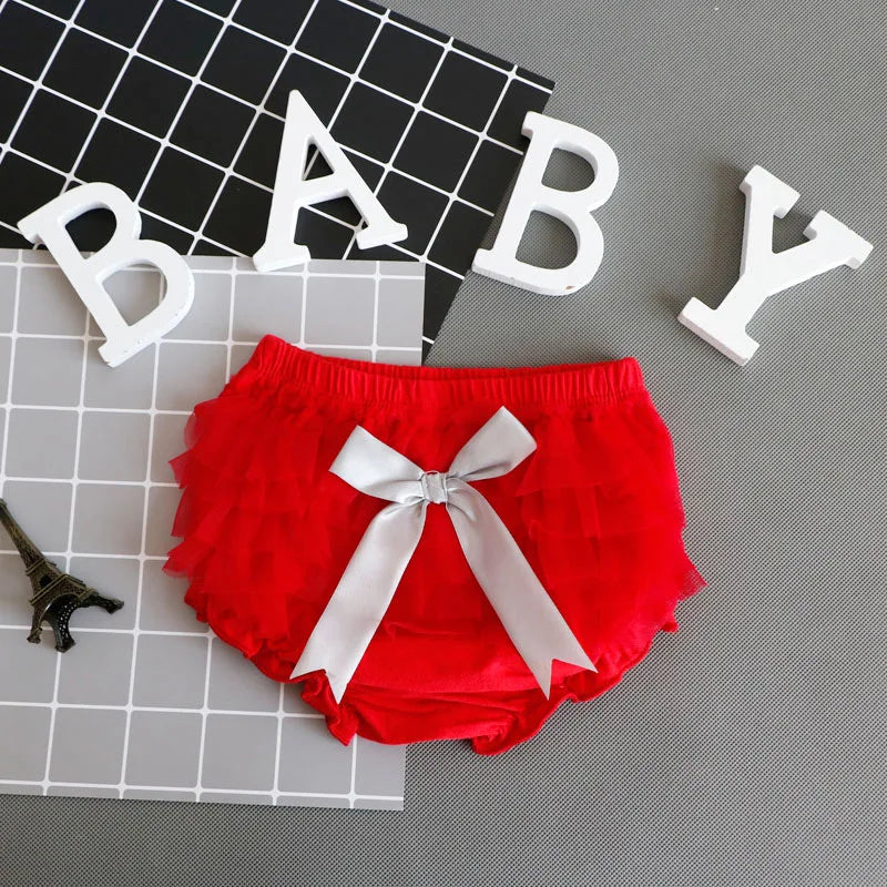 Ruffles Mesh Summer Baby Bloomers