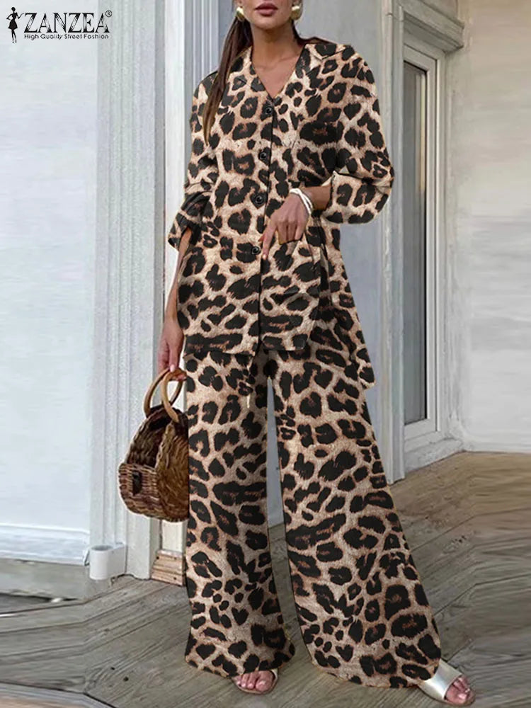 ZANZEA Pant Set