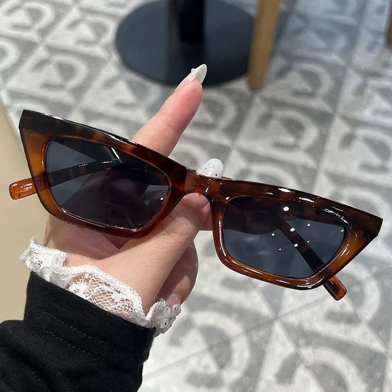 Cat Eye Shape Sunglasses Beach Sun Protection Sun Glasses Fashion Shades 90s Glasses Summer Eyewear
