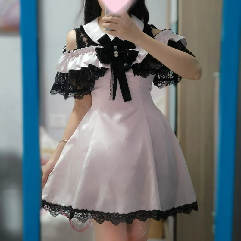 Rhinestone Bow Dress