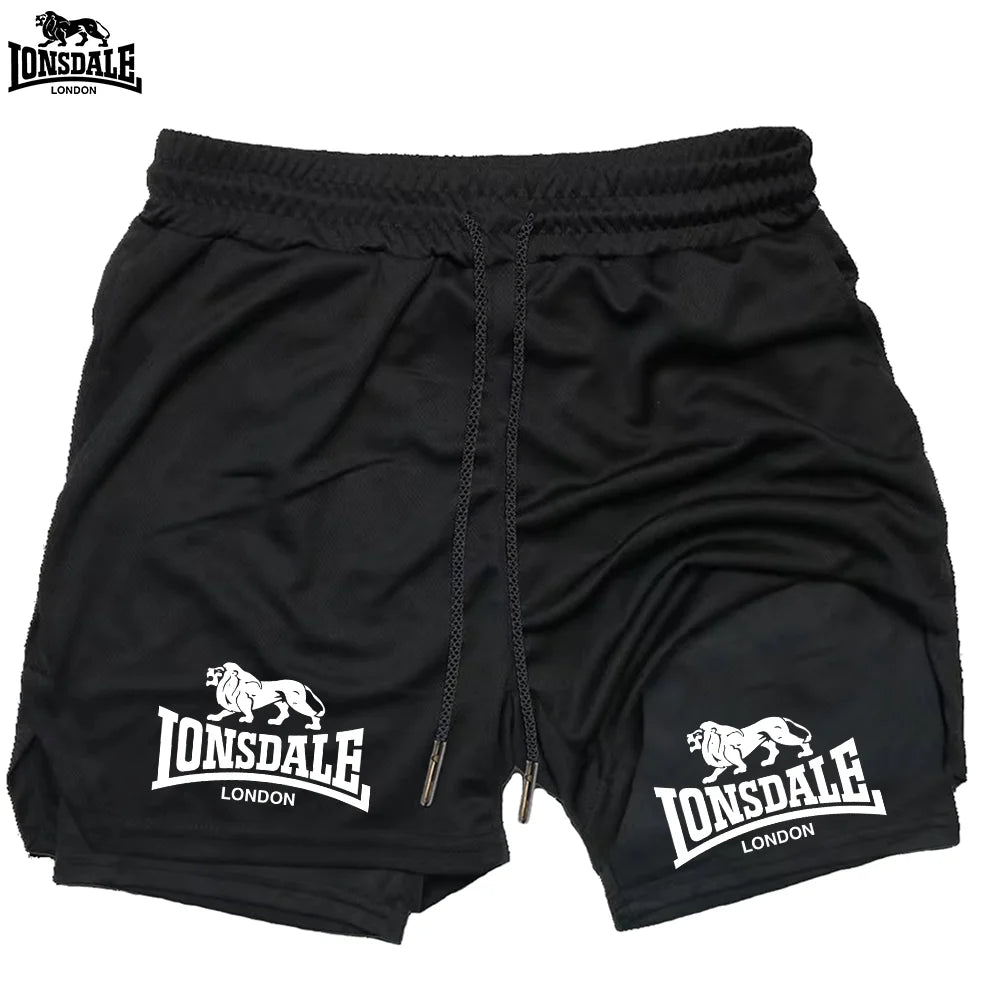 Pattern Printed Fitness Shorts