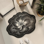 Flower Bathroom Floor Mat