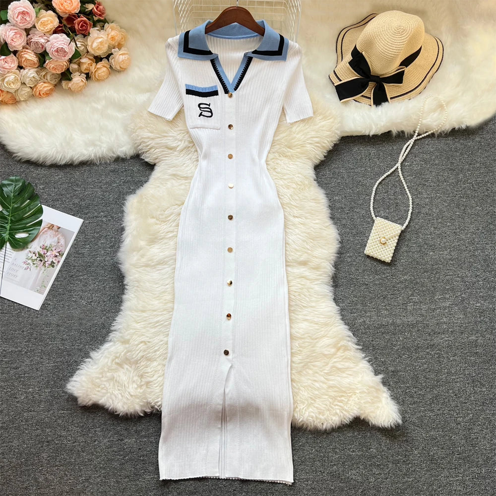 Knitted Long Dress