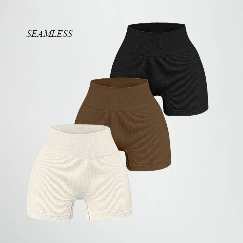 Ribbed Knit Shorts