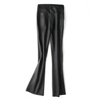 Stretch Leather Pants