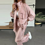 Zip Sweater & Long Pant Set