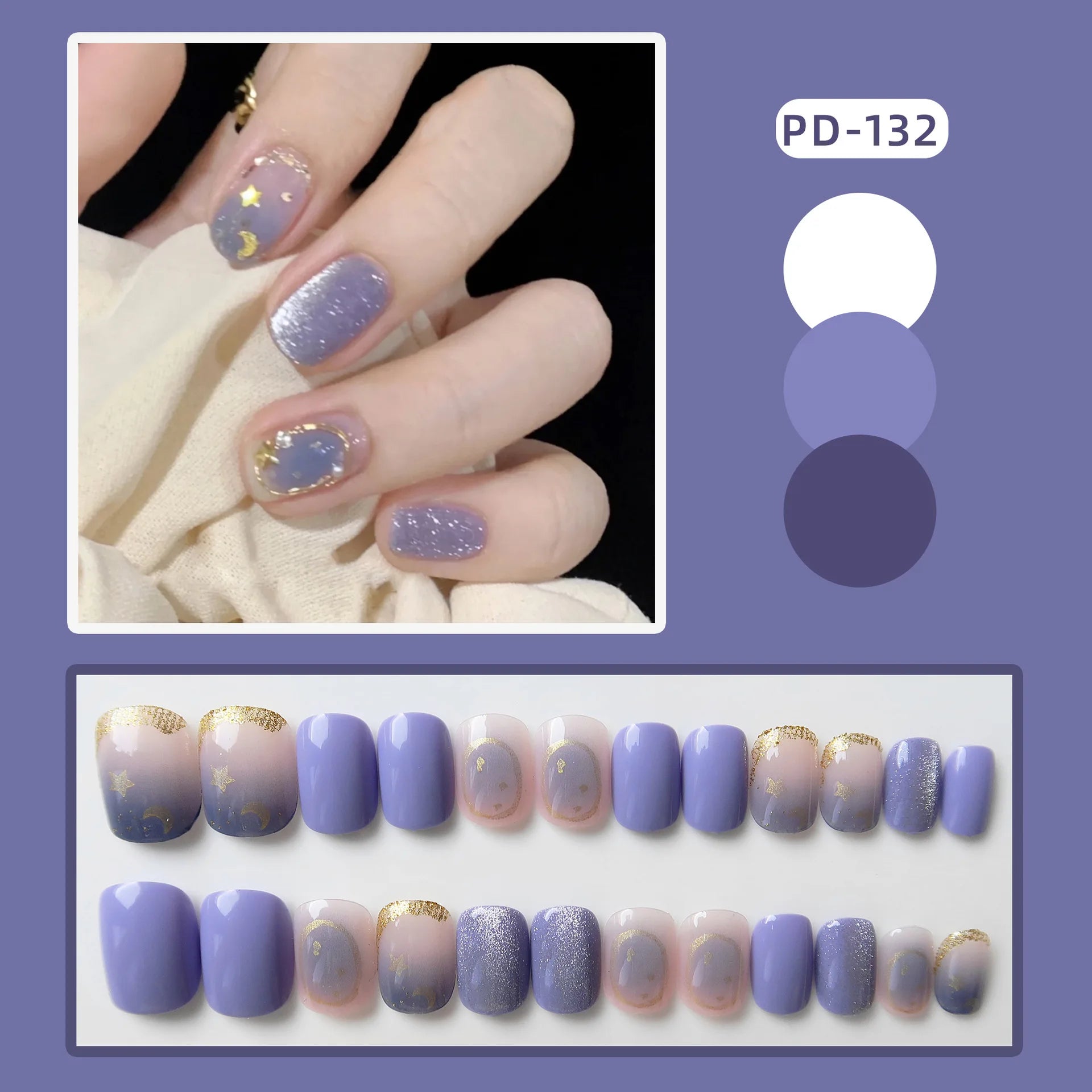 24pcs Fake Nails