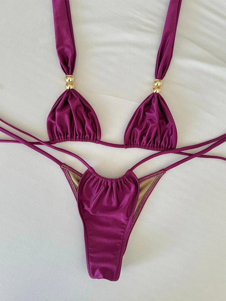 Low Waisted Micro Bikini