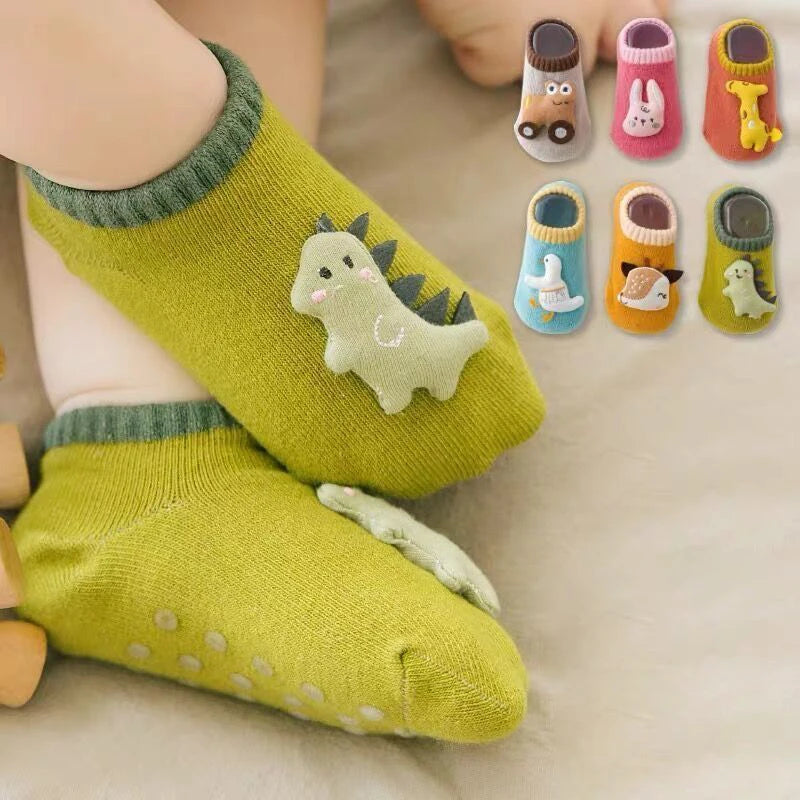 6 Pairs Fleece 3D Socks