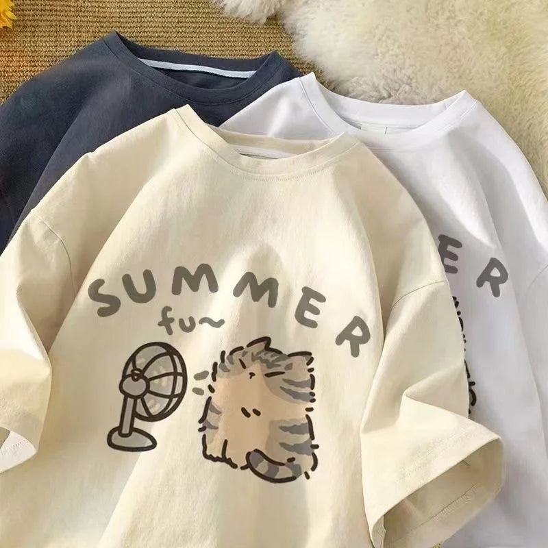 Cartoon Short Sleeve Tee